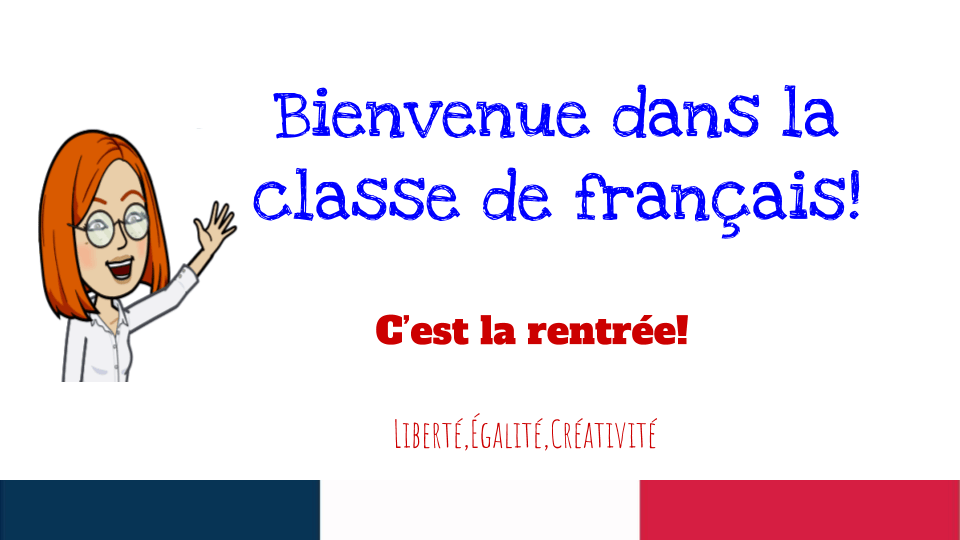 Bienvenue dans la classe de français! (1)